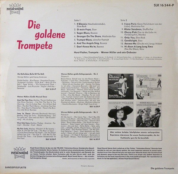 Werner Müller Und Sein Orchester - Die Goldene Trompete (LP) 40674 Vinyl LP Goede Staat