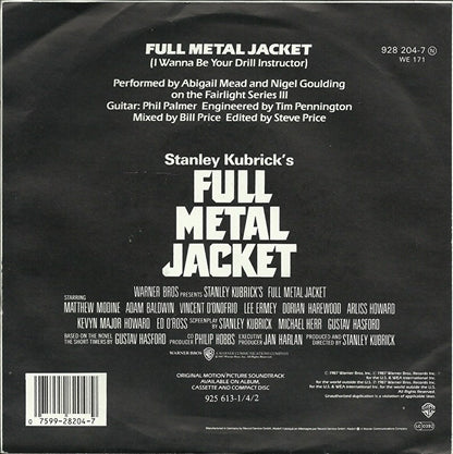 Abigail Mead - Full Metal Jacket 14227 Vinyl Singles Goede Staat