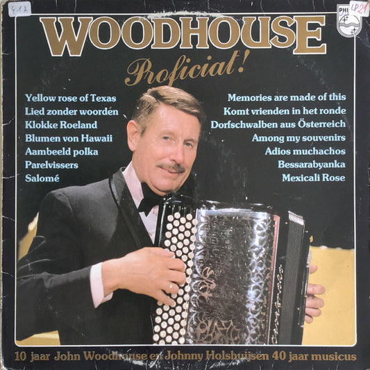 John Woodhouse - Woodhouse Proficiat! (LP) 40852 Vinyl LP Goede Staat