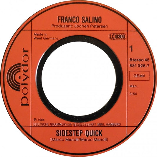 Franco Salino - Sidestep-Quick 13061 13141 Vinyl Singles Goede Staat