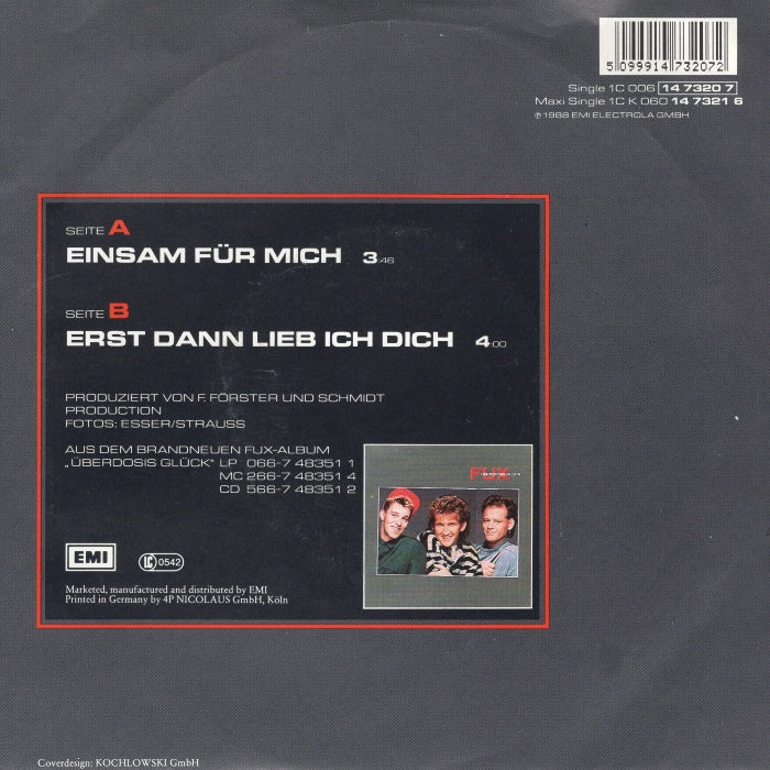 Fux - Einsam Für Mich 21703 Vinyl Singles Goede Staat