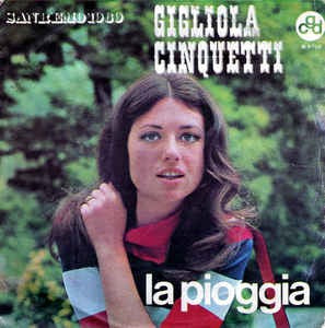 Gigliola Cinquetti - La Pioggia 17773 Vinyl Singles Goede Staat