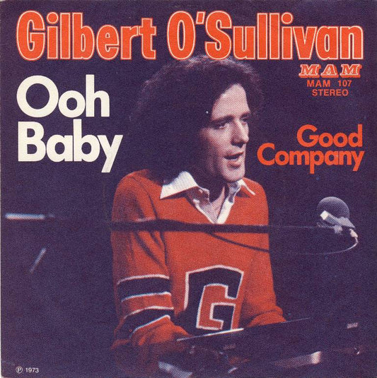 Gilbert O'Sullivan - Ooh Baby 11886 Vinyl Singles Goede Staat