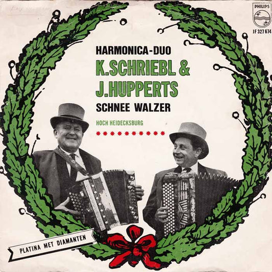 Harmonica Duo K. Schriebl / J. Hupperts - Hoch Heidecksburg 16223 Vinyl Singles Goede Staat