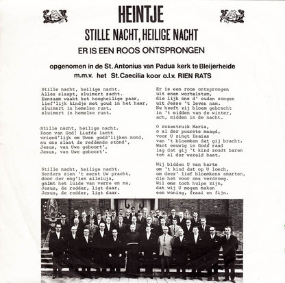 Heintje - Stille Nacht Heilige Nacht 34260 Vinyl Singles Goede Staat