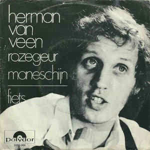 Herman van Veen - Rozegeur Maneschijn Vinyl Singles Goede Staat