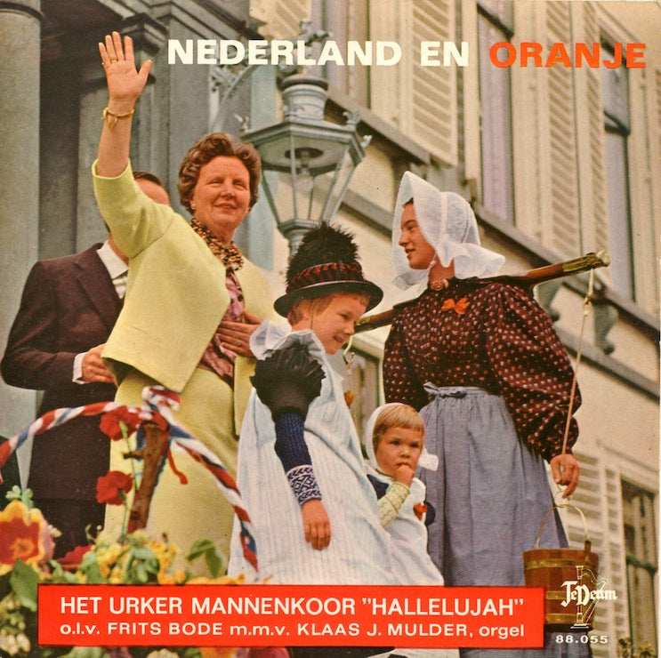 Urker Mannenkoor Hallelujah - Nederland En Oranje 03318 Vinyl Singles Goede Staat