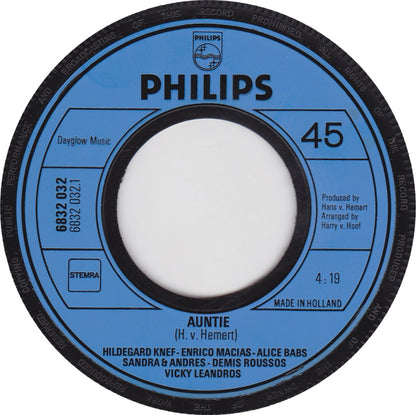 Hildegard Knef & Enrico Macias & More - Auntie 33652 Vinyl Singles Goede Staat