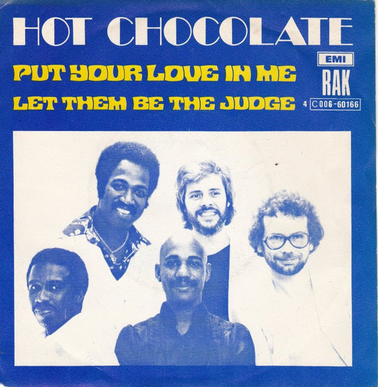 Hot Chocolate - Put Your Love In Me 14847 Vinyl Singles Goede Staat