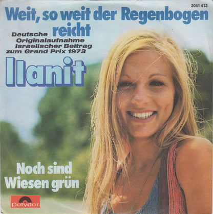 Ilanit - Weit, So Weit Der Regenbogen Reicht 17171 Vinyl Singles Goede Staat