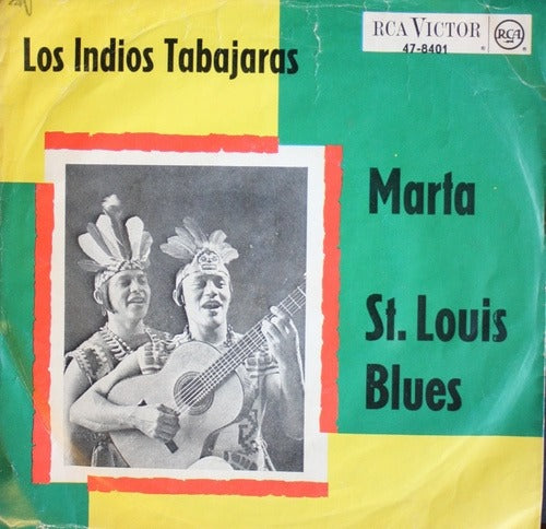 Los Indios Tabajaras - Marta 05249 Vinyl Singles Goede Staat