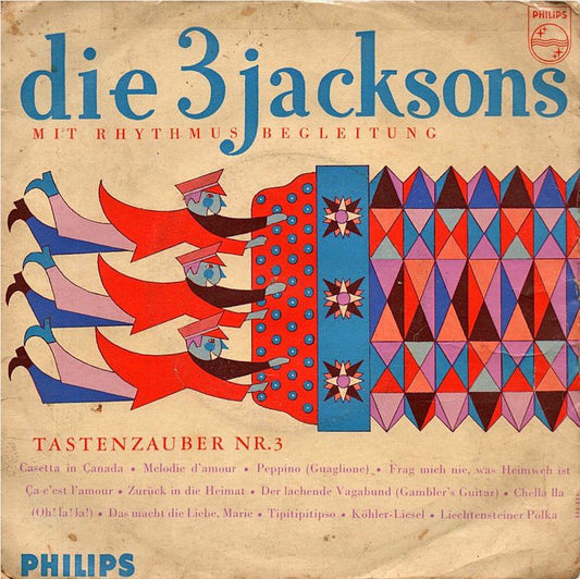 3 Jacksons - Tastenzauber Nr. 3 (EP) 13853 Vinyl Singles EP Goede Staat