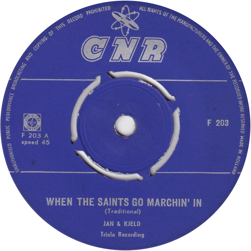 Jan & Kjeld - When The Saints Go Marchin In 15692 Vinyl Singles Hoes: Generic