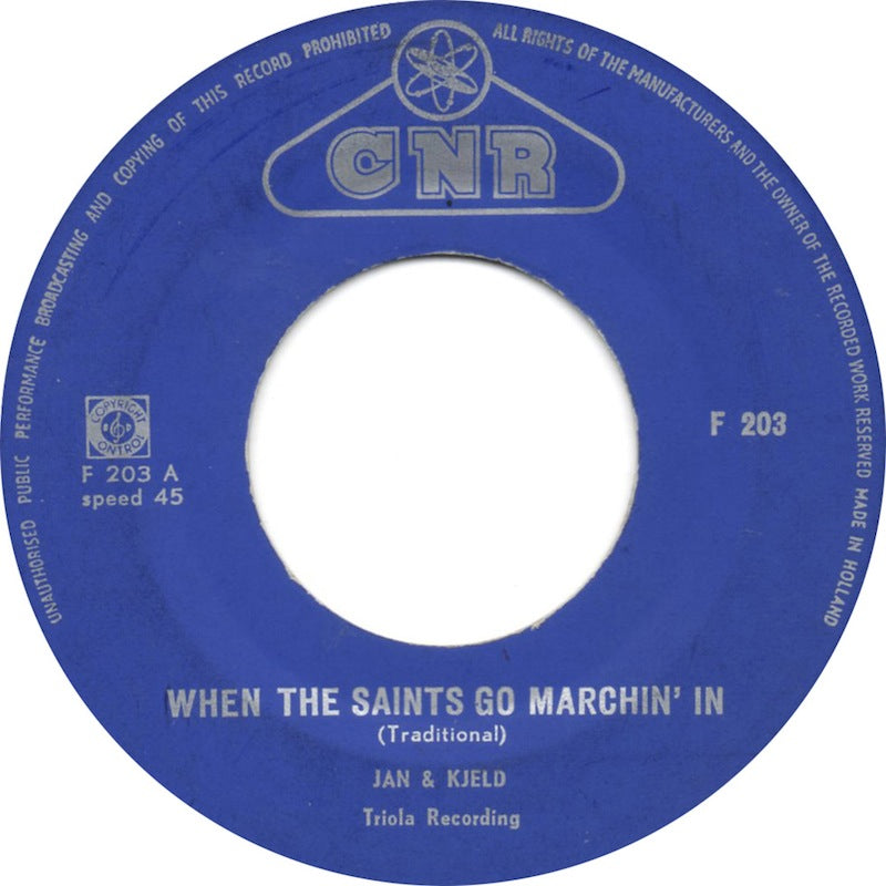 Jan & Kjeld - When The Saints Go Marchin In 15692 Vinyl Singles Hoes: Generic