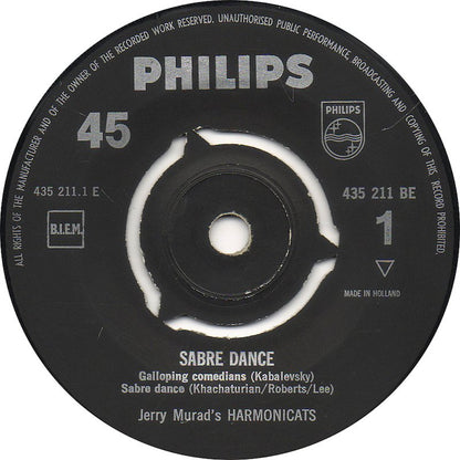 Jerry Murad's Harmonicats - Sabre Dance 16579 Vinyl Singles Goede Staat