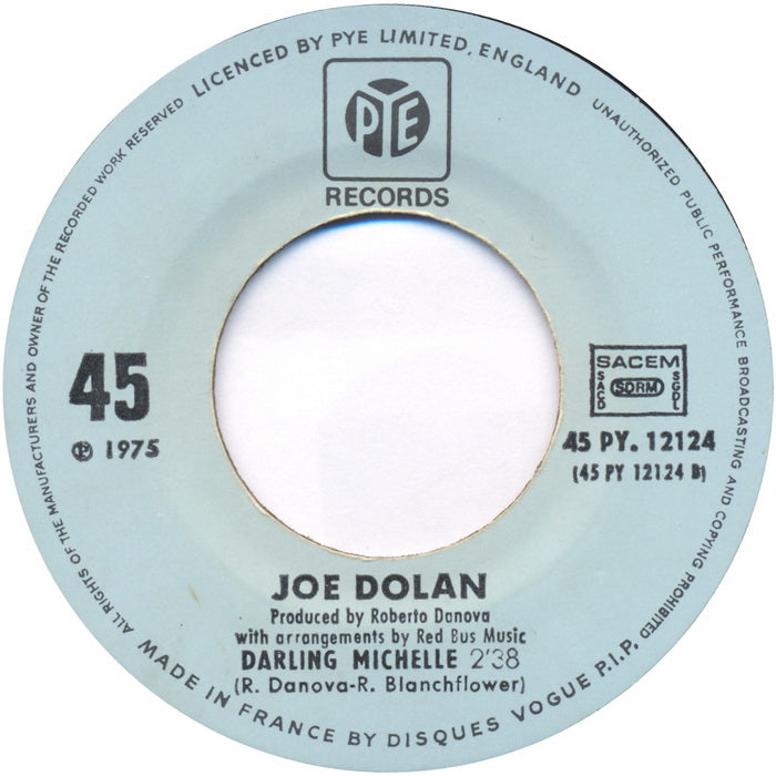 Joe Dolan - Lady In Blue 34487 (B) Vinyl Singles Goede Staat