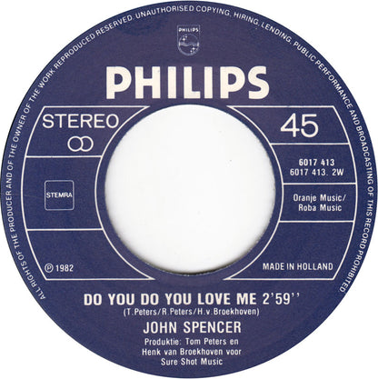 John Spencer - Lana 16089 Vinyl Singles Goede Staat