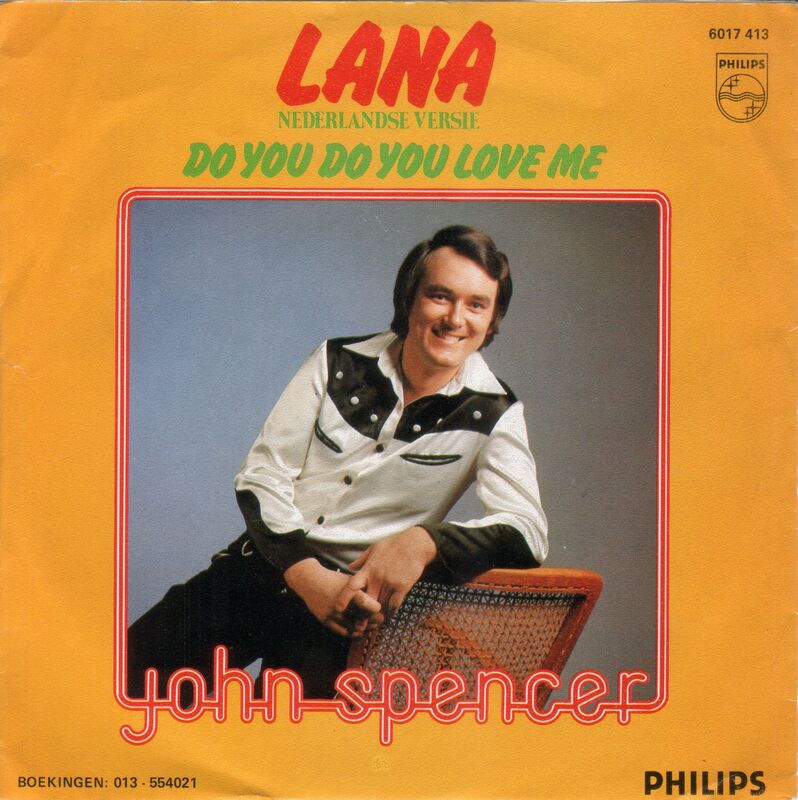 John Spencer - Lana 16089 Vinyl Singles Goede Staat