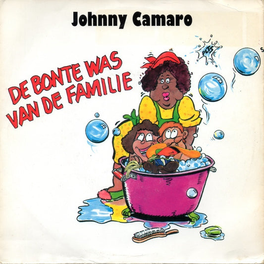 Johnny Camaro - De Bonte Was Van De Familie 11384 26942 32672 Vinyl Singles Goede Staat