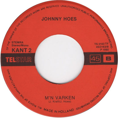 Johnny Hoes - De Vogeltjesdans 32592 36364 Vinyl Singles Goede Staat