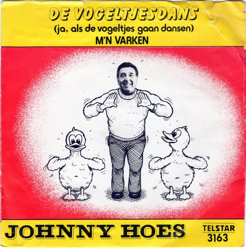 Johnny Hoes - De Vogeltjesdans 32592 36364 Vinyl Singles Goede Staat