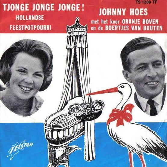 Johnny Hoes - Tjonge Tjonge Tjonge 16419 Vinyl Singles Goede Staat