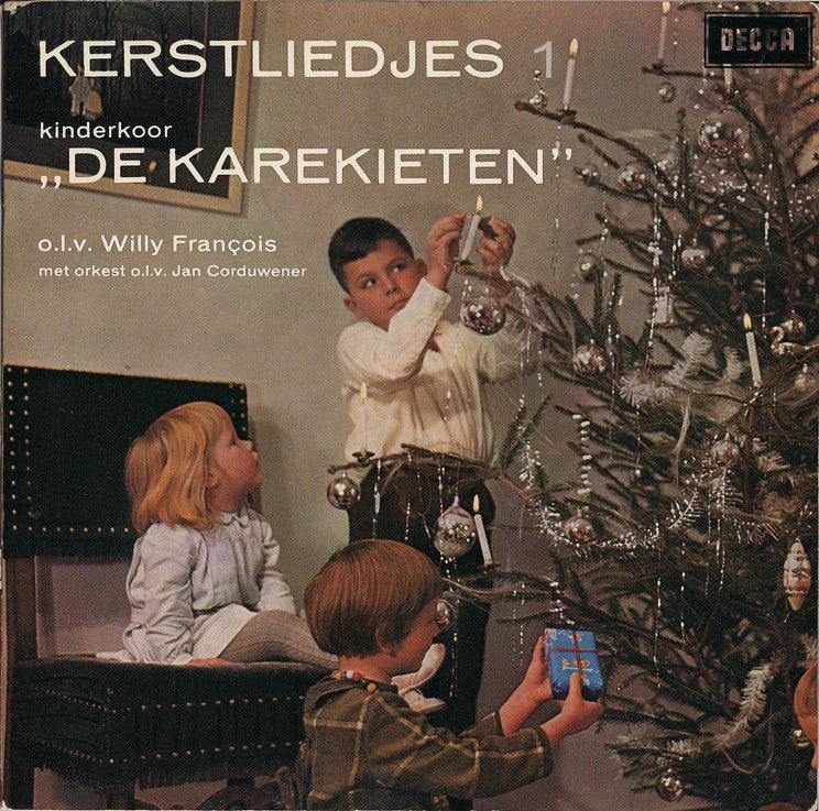 Kinderkoor De Karekieten - Kerstliedjes 1 (EP) 34885 Vinyl Singles EP Goede Staat