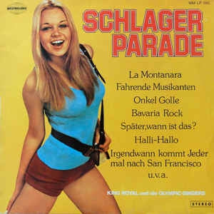 King Royal Und Die Olympic-Singers - Schlager Parade (LP) 42252 Vinyl LP Goede Staat