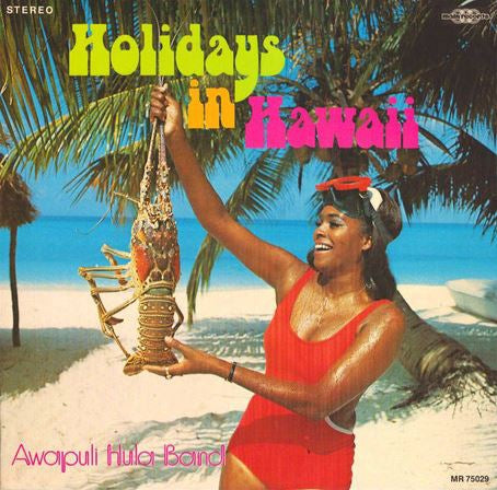 Awapuli Hula Band - Holidays In Hawaii (LP) 43214 Vinyl LP Goede Staat