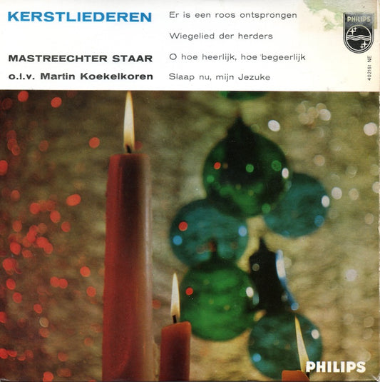 Mastreechter Staar, Martin Koekelkoren - Kerstliederen (EP) 13752 Vinyl Singles EP Goede Staat