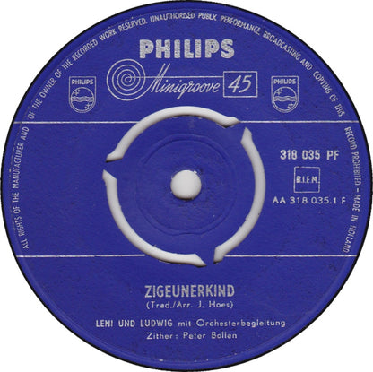 Leni Und Ludwig - Zigeunerkind 39736 Vinyl Singles Goede Staat