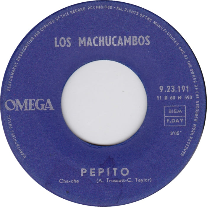 Los Machucambos - Pepito 04763 23362 Vinyl Singles Goede Staat