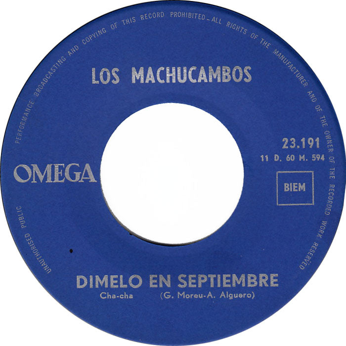 Los Machucambos - Pepito 04763 23362 Vinyl Singles Goede Staat