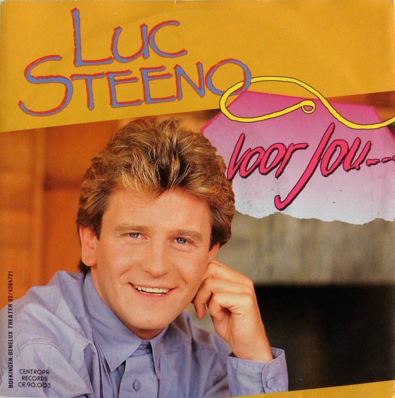 Luc Steeno - Voor Jou 12525 05738 12441 Vinyl Singles Goede Staat