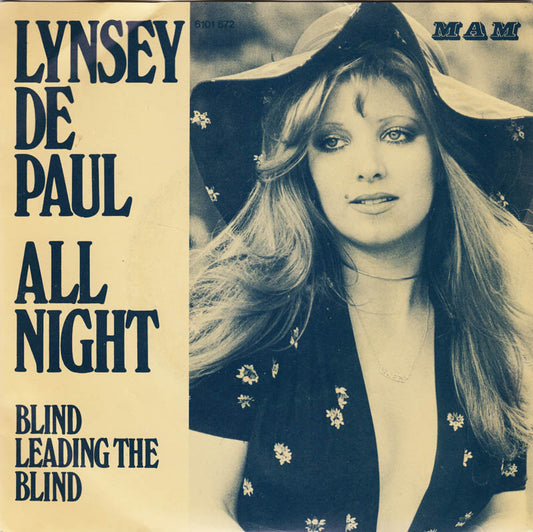 Lynsey De Paul - All Night 25124 Vinyl Singles Goede Staat