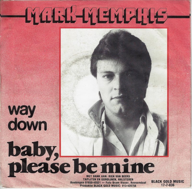 Mark Memphis - Baby, Please Be Mine 06109 Vinyl Singles Goede Staat