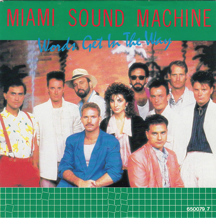 Miami Sound Machine - Words Get In The Way 13961 Vinyl Singles Goede Staat