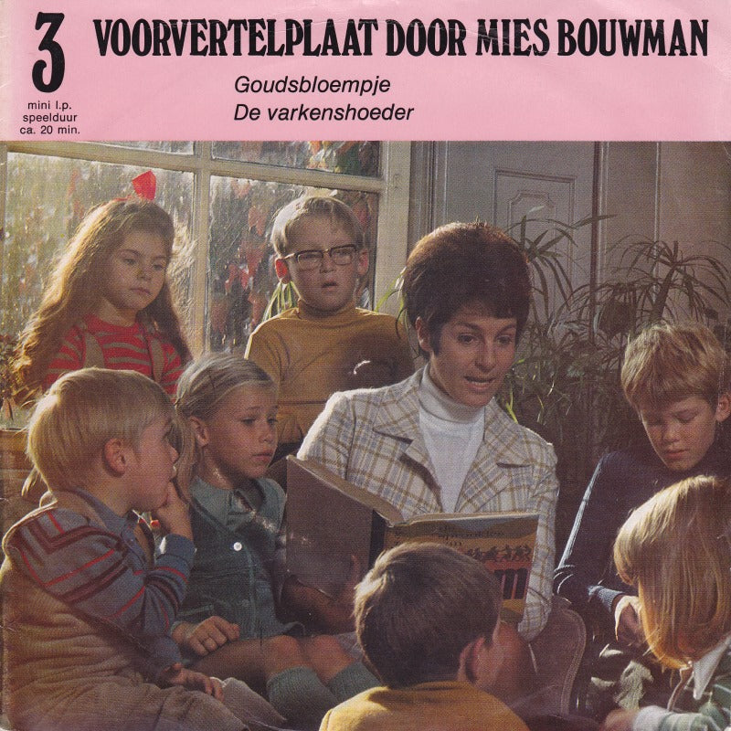 Mies Bouwman - Voorvertelplaat Door Mies Bouwman 3 23554 Vinyl Singles Goede Staat