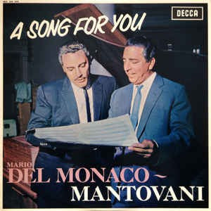 Mario del Monaco, Mantovani - A Song For You (LP) 44950 Vinyl LP Goede Staat