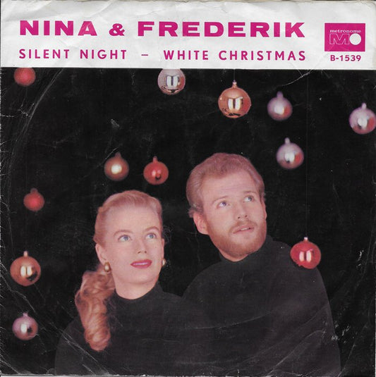 Nina & Frederik - Silent Night - White Christmas 30699 Vinyl Singles Goede Staat