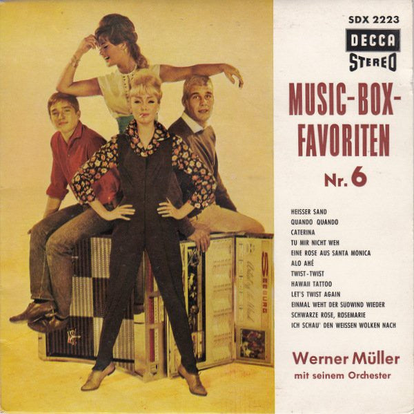 Werner Muller Mit Seine Orchester - Music Box Favoriten 6 17830 Vinyl Singles Goede Staat