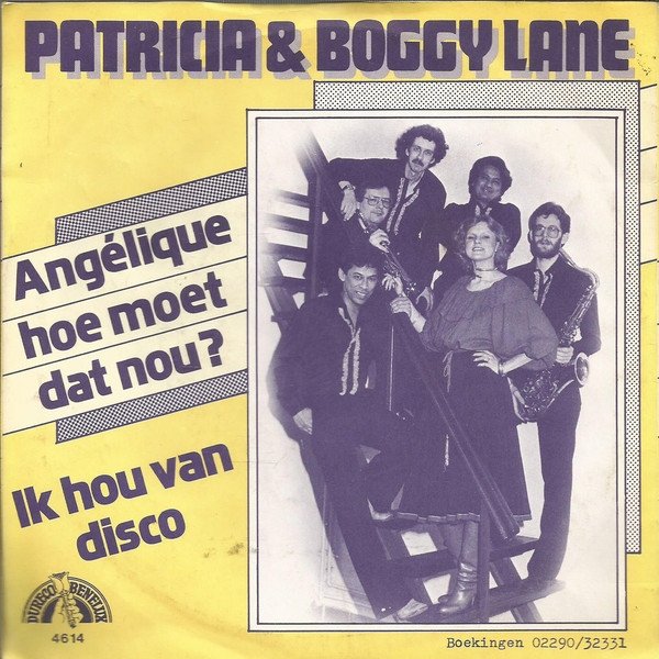 Patricia & Boggy Lane - Angelique Hoe Moet Dat Nou 14983 06268 Vinyl Singles Goede Staat