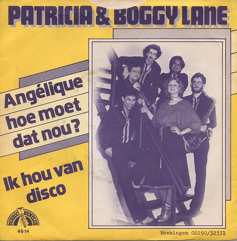 Patricia & Boggy Lane - Angelique Hoe Moet Dat Nou 14983 06268 Vinyl Singles Goede Staat