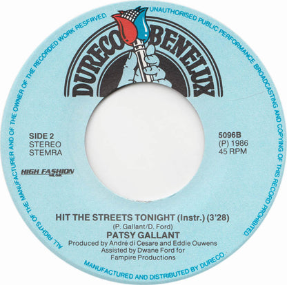 Patsy Gallant - Hit The Streets Tonight 17521 Vinyl Singles Goede Staat