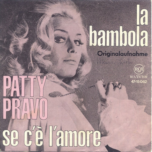 Patty Pravo - La Bambola 13590 Vinyl Singles Goede Staat