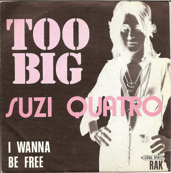 Suzi Quatro - Too Big 19197 Vinyl Singles Goede Staat