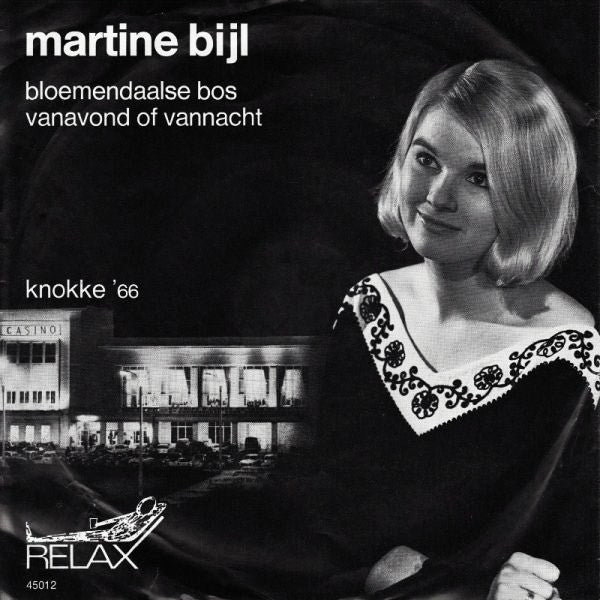 Martine Bijl - Bloemendaalse Bos 35081 Vinyl Singles Goede Staat