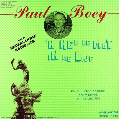 Paul Boey - 'K Heb De Mot In Me Lijf (LP) 43797 Vinyl LP Goede Staat