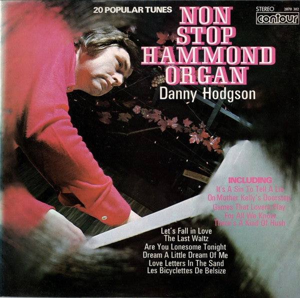 Danny Hodgson - Non Stop Hamond Organ (LP) 44922 Vinyl LP Goede Staat