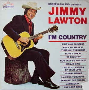 Jimmy Lawton - I'm Country - 43349 Vinyl LP Goede Staat